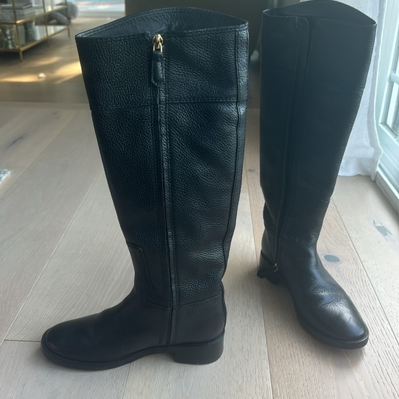 Tory Burch tall leather riding boot - Picture 4 of 11